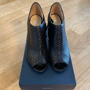 Cole Haan Annabel Open Toe Weave Heels